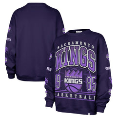 Sacramento Kings '47 Women's 2025/26 City Edition Go Big Oversized Sweatshirt - Purple shop