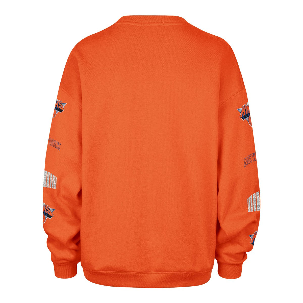 New York Knicks '47 Women's 2025/26 City Edition Go Big Oversized Sweatshirt - Orange on sale