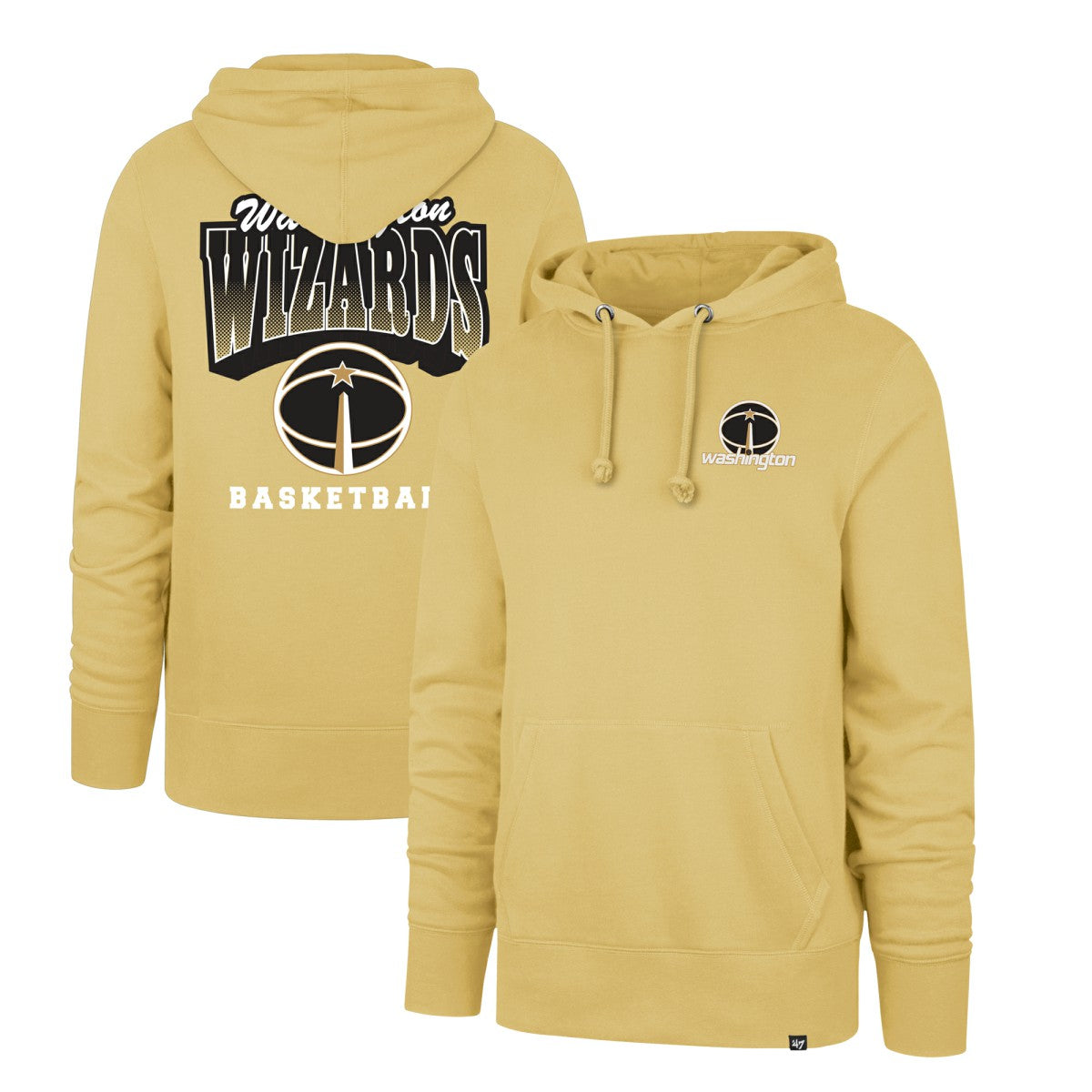 Washington Wizards '47 2025/26 City Edition Jab Step Headline Hoodie - Gold discount