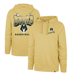 Milwaukee Bucks '47 2025/26 City Edition Jab Step Headline Hoodie - Gold sale