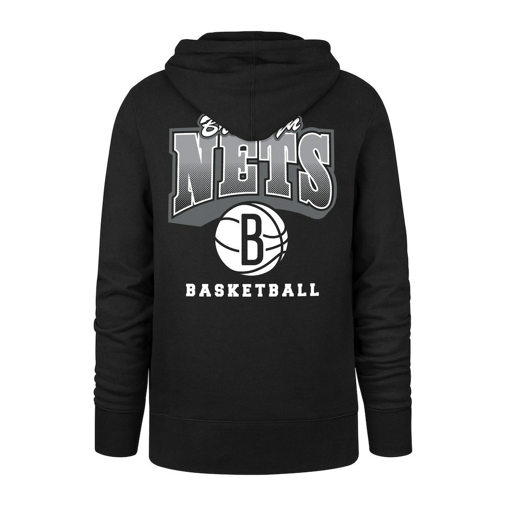 Brooklyn Nets '47 2025/26 City Edition Jab Step Headline Hoodie - Black for sale