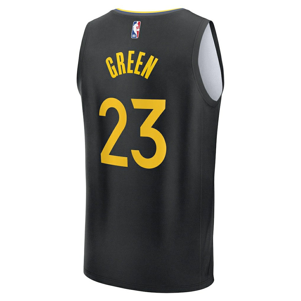 Draymond Green Golden State Warriors Fast Break Replica Player Jersey sale - Statement Editi- Black cheap