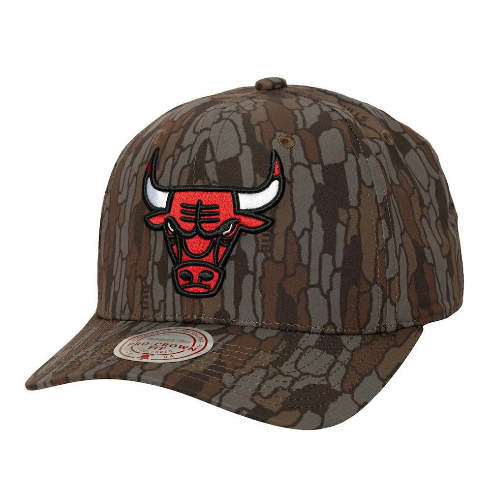 Chicago Bulls Hidden Pro-Crown Adjustable Hat - Camo for sale