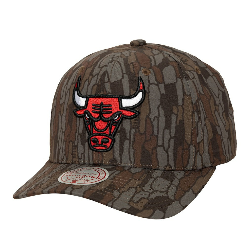 Chicago Bulls Hidden Pro-Crown Adjustable Hat - Camo for sale