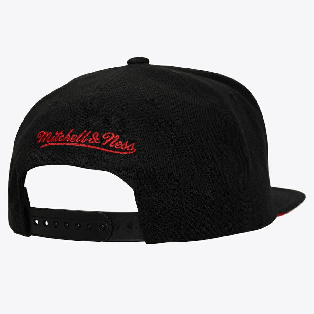 New Jersey Devils Mitchell & Ness Color Pop Snapback Hat - Red/Black Jerseys