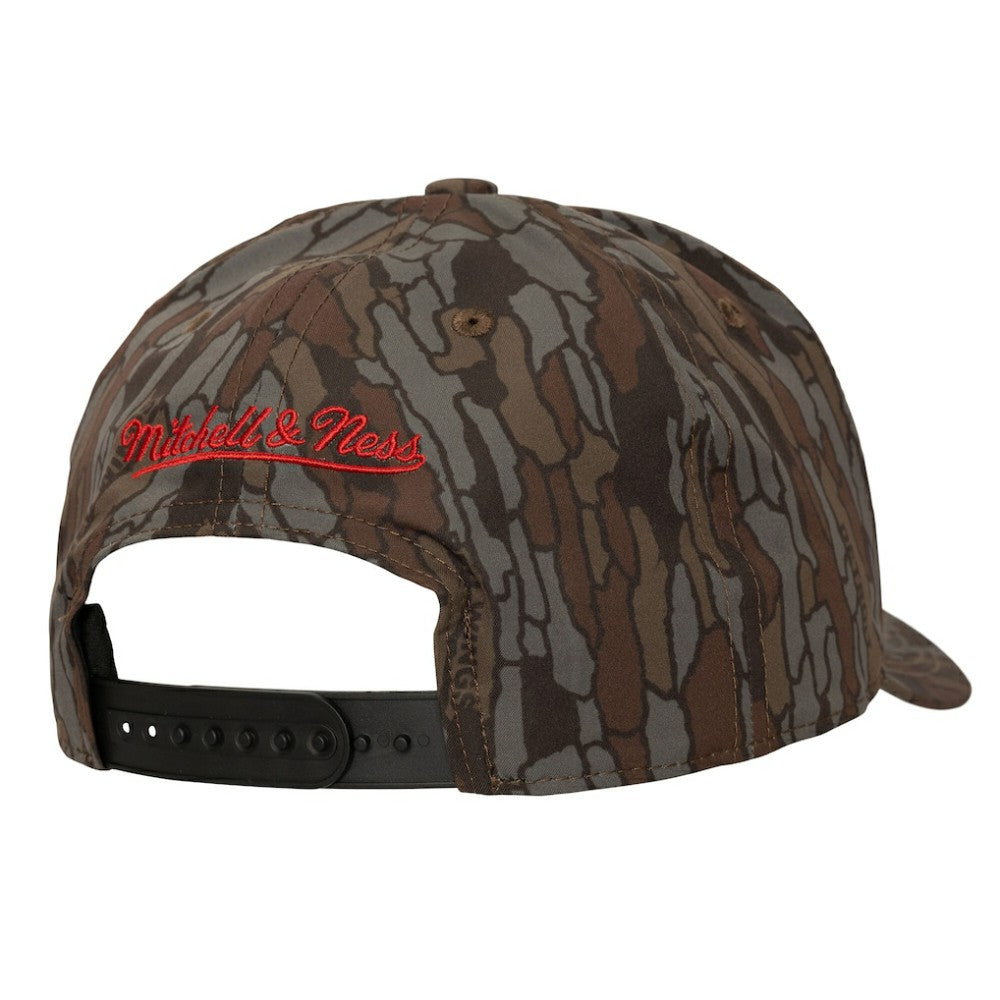 Detroit Red Wings Mitchell & Ness Hidden Camo Pro Crown Adjustable Hat - Camo Hats
