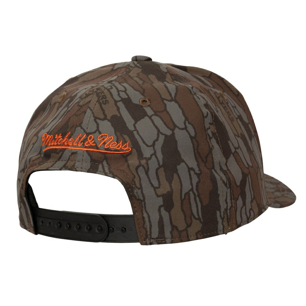 Philadelphia Flyers Mitchell & Ness Hidden Camo Pro Crown Adjustable Hat - Camo Hats