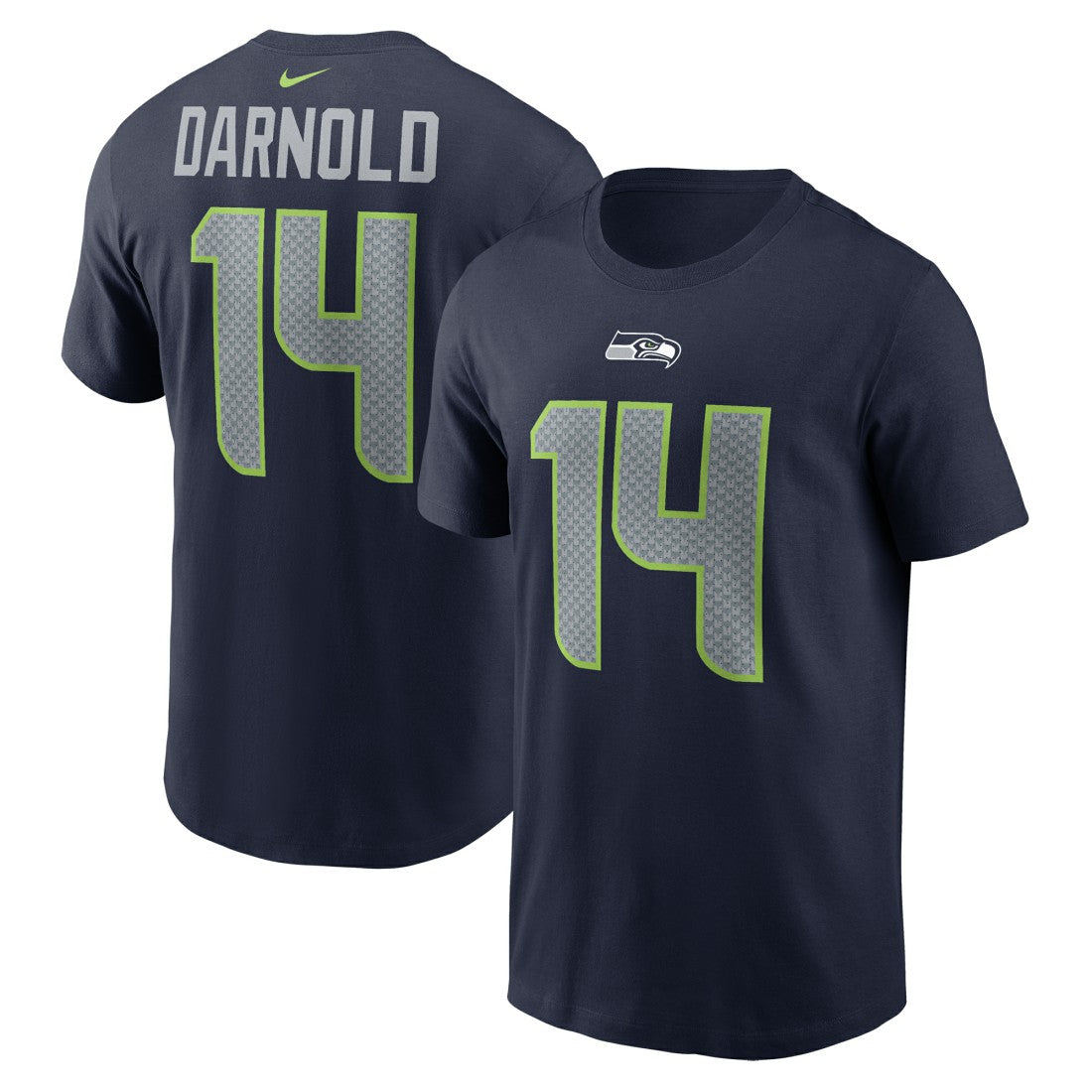Sam Darnold Seattle Seahawks Name & Number T-Shirt - College Navy cheap