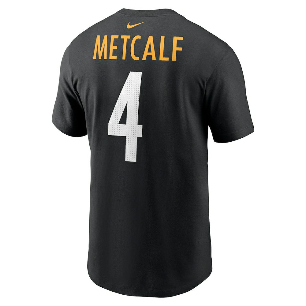 DK Metcalf Pittsburgh Steelers Name & Number T-Shirt - Black discount