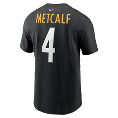DK Metcalf Pittsburgh Steelers Name & Number T-Shirt - Black discount
