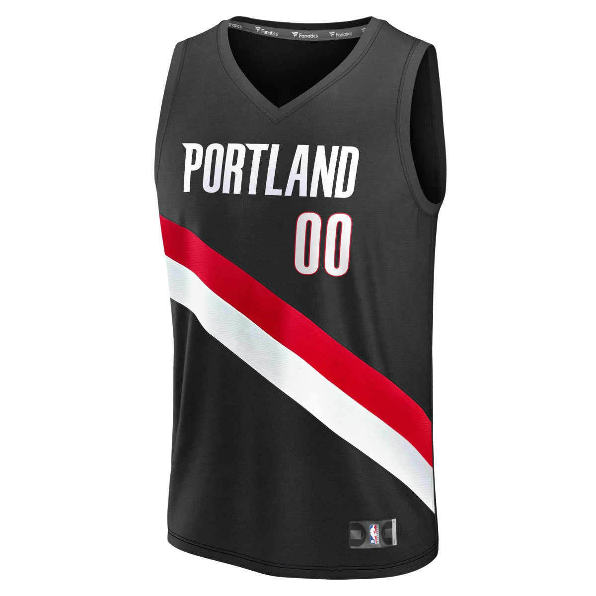 Scoot Henderson Portland Trail Blazers Fast Break Replica Jersey - Icon Edition - Black sale