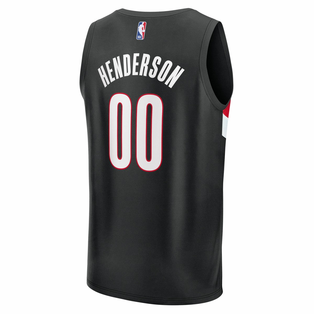 Scoot Henderson Portland Trail Blazers Fast Break Replica Jersey - Icon Edition - Black sale