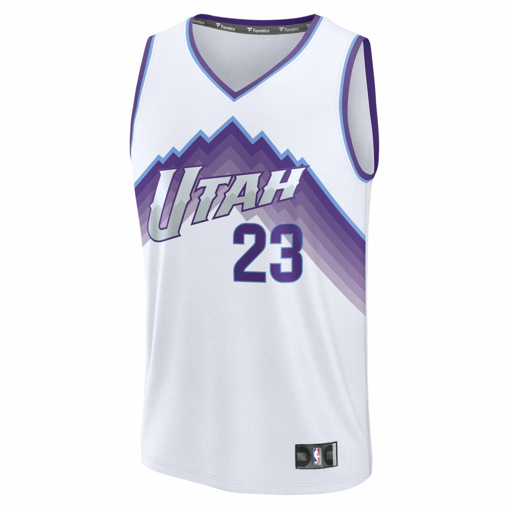 Lauri Markkanen Utah Jazz Fast Break Replica Jersey - Association Edition - White sale