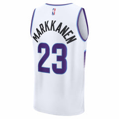 Lauri Markkanen Utah Jazz Fast Break Replica Jersey - Association Edition - White sale