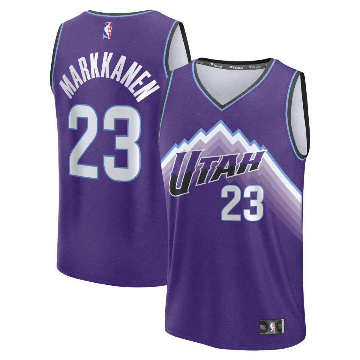Lauri Markkanen Utah Jazz Youth Fast Break Replica Jersey - Icon Edition - Purple discount