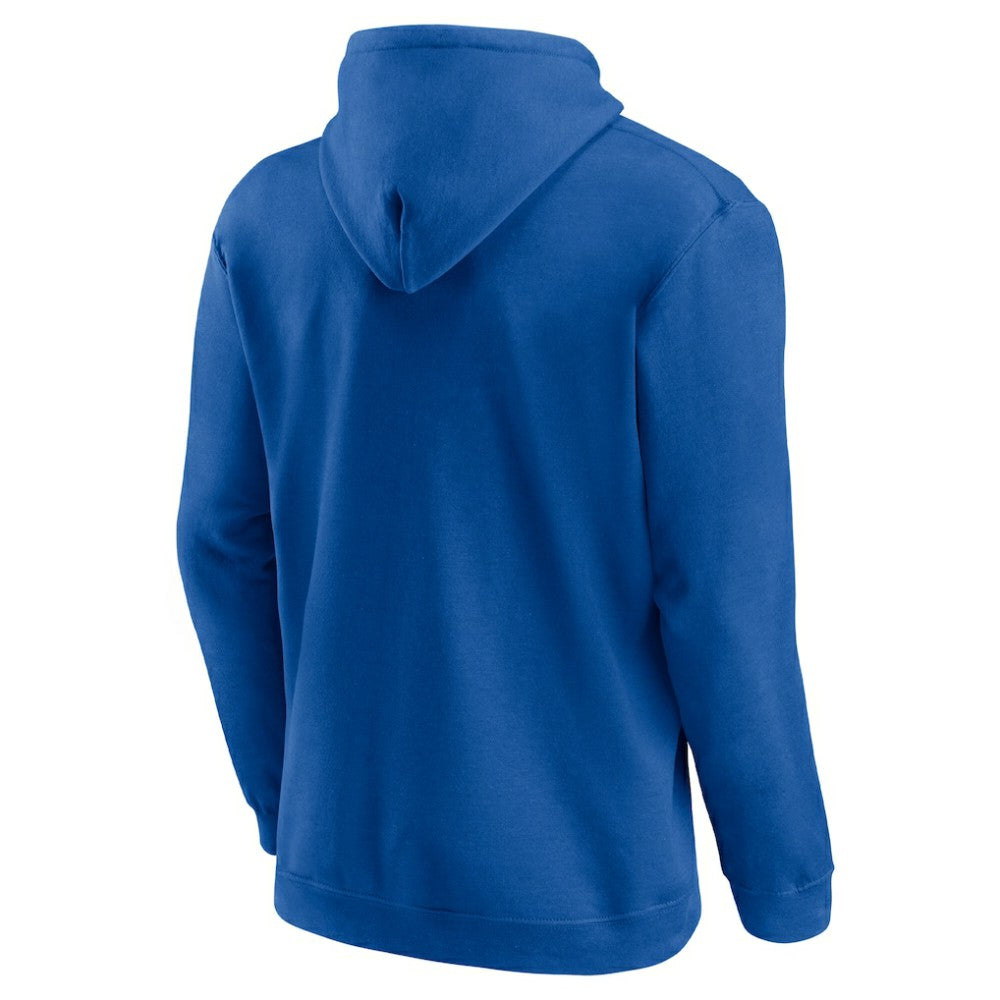 Edmonton Oilers Fanatics 2025 Stanley Cup Playoffs Breakout Fleece Pullover Hoodie - Royal Hoodies