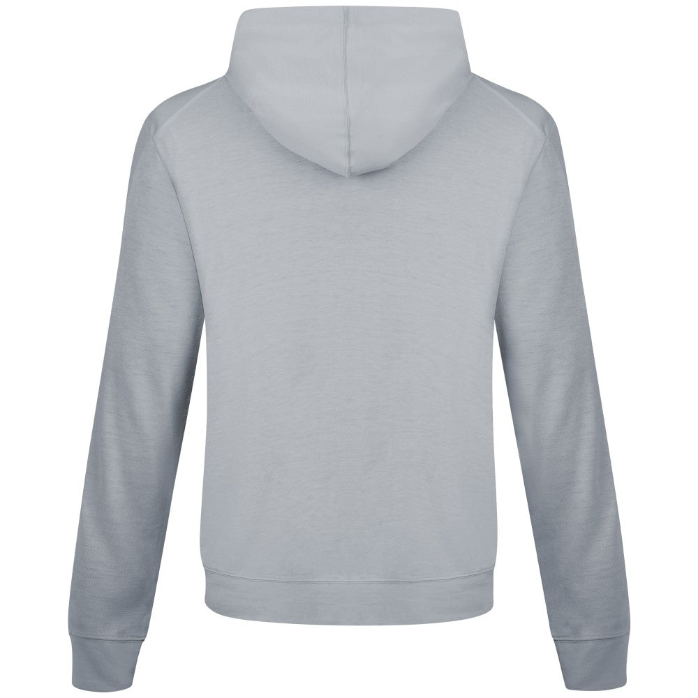 New York Mets Levelwear City Connect Relay No Hitter Pullover Hoodie Gray