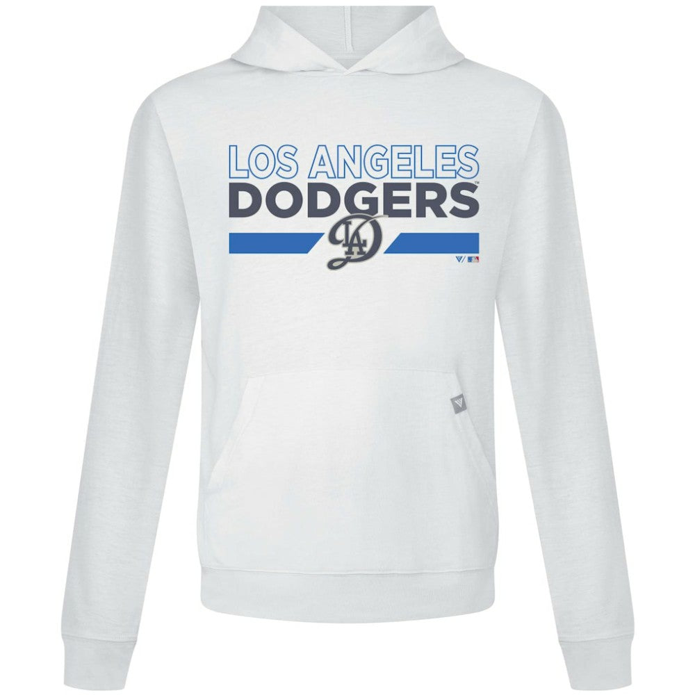 Los Angeles Dodgers Levelwear City Connect Relay No Hitter Pullover Hoodie White