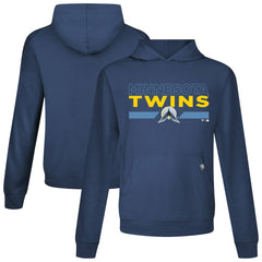 Minnesota Twins Levelwear City Connect Relay No Hitter Pullover Hoodie Navy