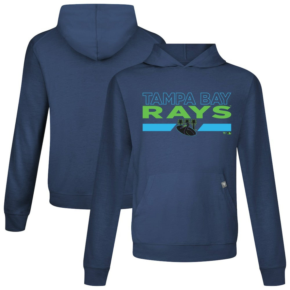 Tampa Bay Rays Levelwear City Connect Relay No Hitter Pullover Hoodie Navy
