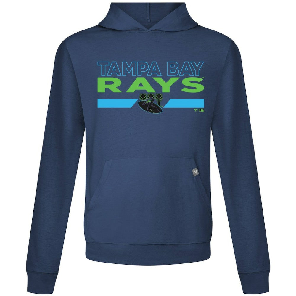 Tampa Bay Rays Levelwear City Connect Relay No Hitter Pullover Hoodie Navy