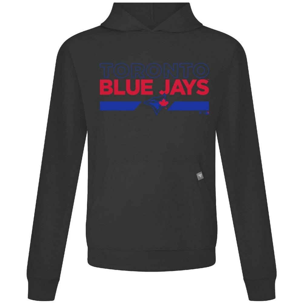 Toronto Blue Jays Levelwear City Connect Relay No Hitter Pullover Hoodie Black