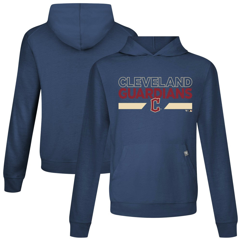 Cleveland Guardians Levelwear City Connect Relay No Hitter Pullover Hoodie Navy