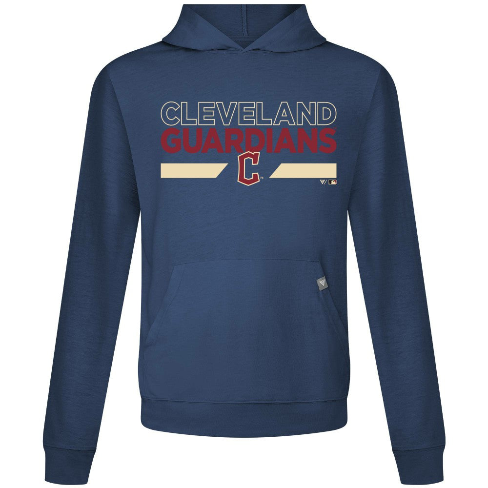 Cleveland Guardians Levelwear City Connect Relay No Hitter Pullover Hoodie Navy
