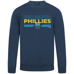 Philadelphia Phillies Levelwear City Connect Zane No Hitter Pullover Sweatshirt Navy