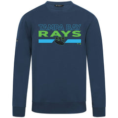 Tampa Bay Rays Levelwear City Connect Zane No Hitter Pullover Sweatshirt Navy