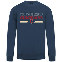Cleveland Guardians Levelwear City Connect Zane No Hitter Pullover Sweatshirt Navy