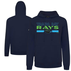 Tampa Bay Rays Levelwear City Connect Podium No Hitter Pullover Hoodie Navy