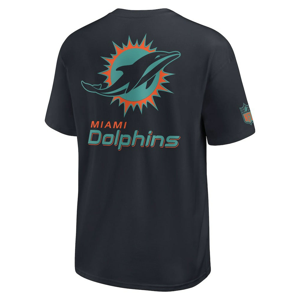 Miami Dolphins 2025 Rivalries Collection Essential Max90 T-Shirt - Pitch Blue sale