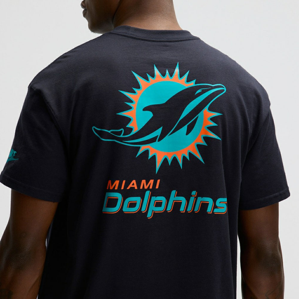 Miami Dolphins 2025 Rivalries Collection Essential Max90 T-Shirt - Pitch Blue sale
