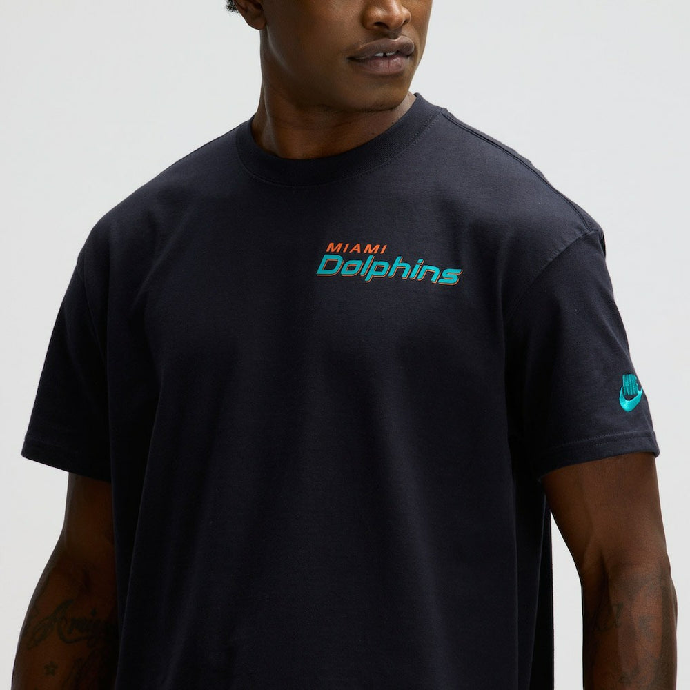 Miami Dolphins 2025 Rivalries Collection Essential Max90 T-Shirt - Pitch Blue sale