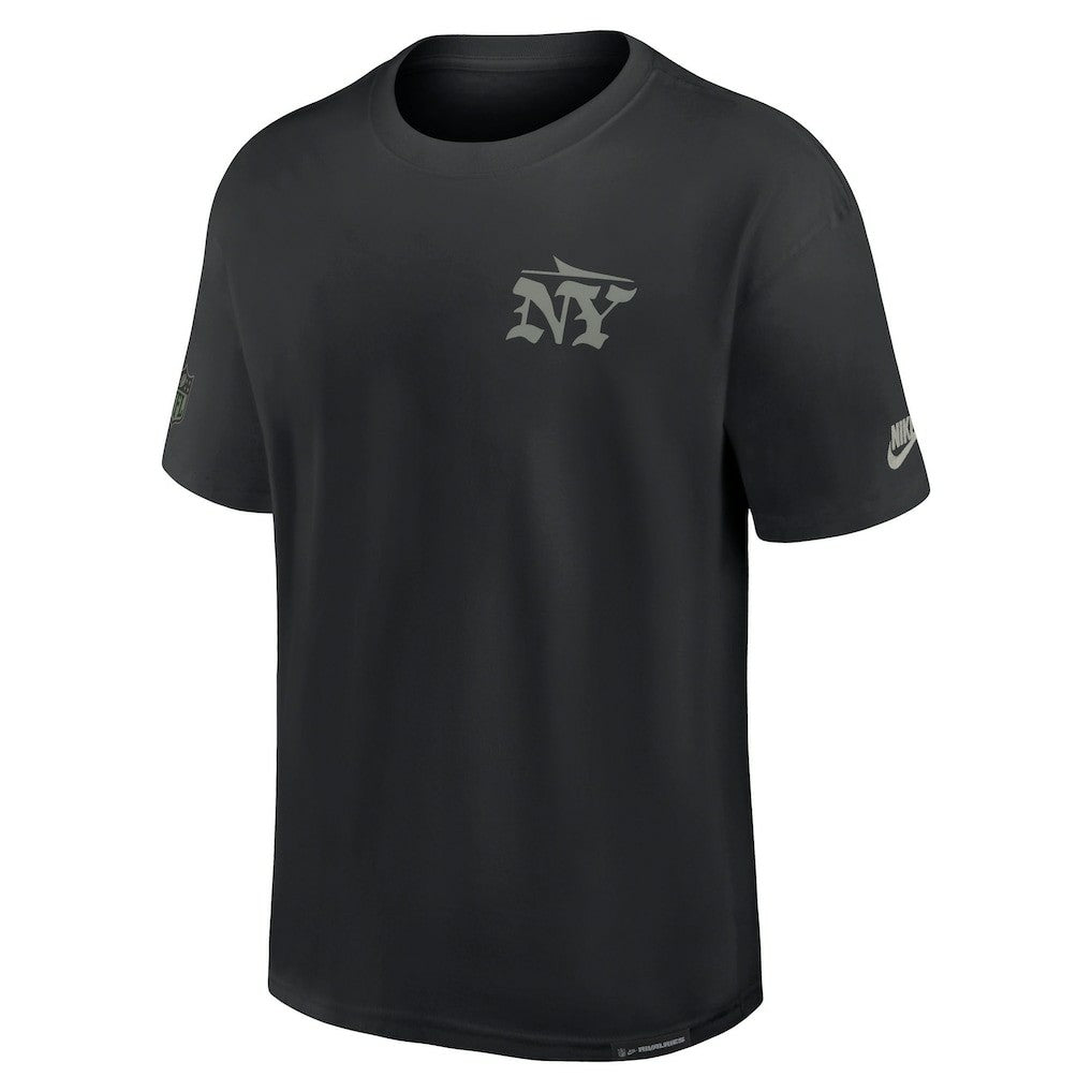 New York Jets 2025 Rivalries Collection Essential Max90 T-Shirt - Black discount