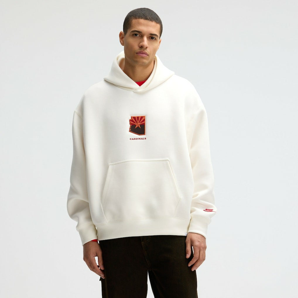 Arizona Cardinals 2025 Rivalries Collection Oversized Tech Fleece Hoodie - Natural sale