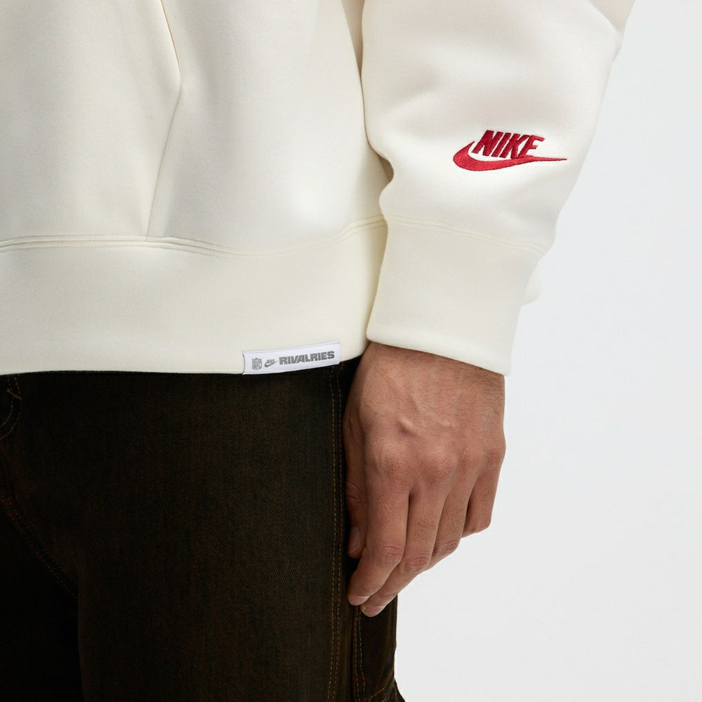 Arizona Cardinals 2025 Rivalries Collection Oversized Tech Fleece Hoodie - Natural sale