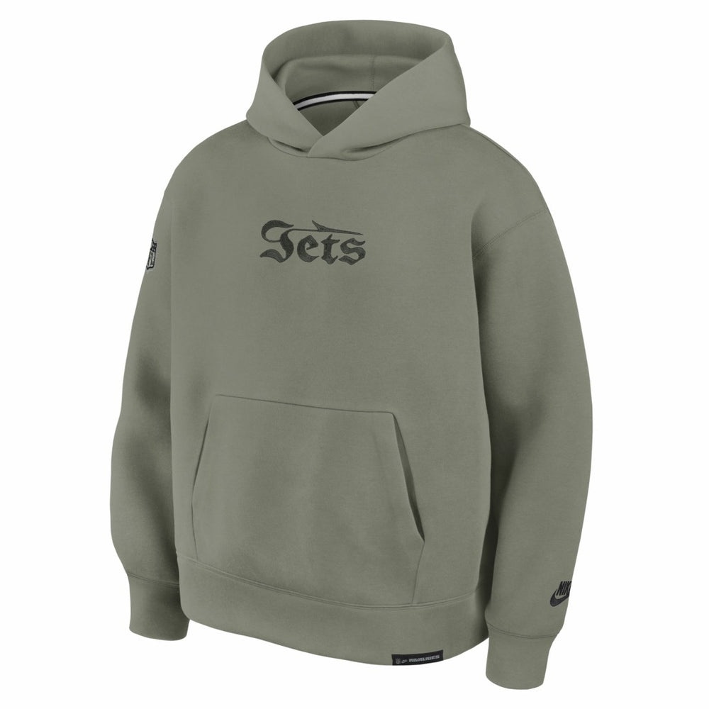 New York Jets 2025 Rivalries Collection Oversized Tech Fleece Hoodie - Gotham Green online