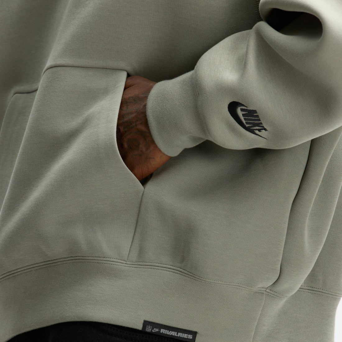 New York Jets 2025 Rivalries Collection Oversized Tech Fleece Hoodie - Gotham Green online