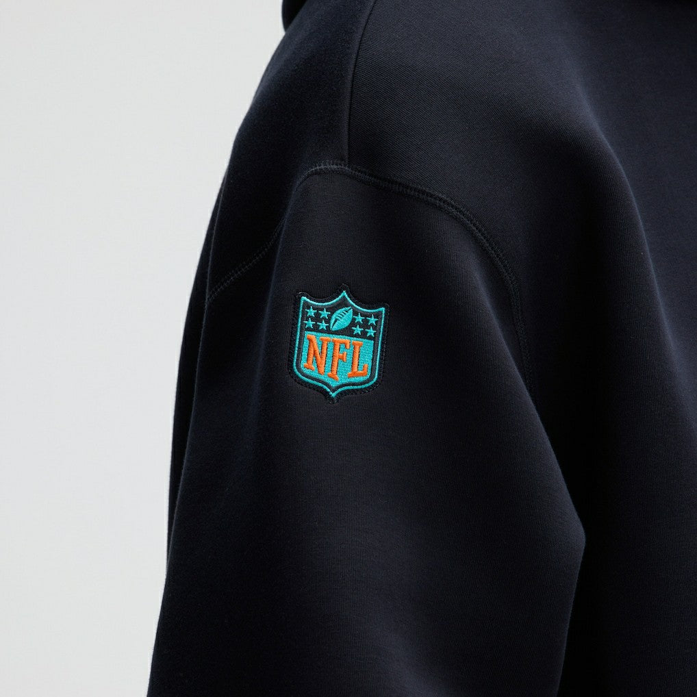 Miami Dolphins 2025 Rivalries Collection Oversized Tech Fleece Hoodie - Pitch Blue on sale