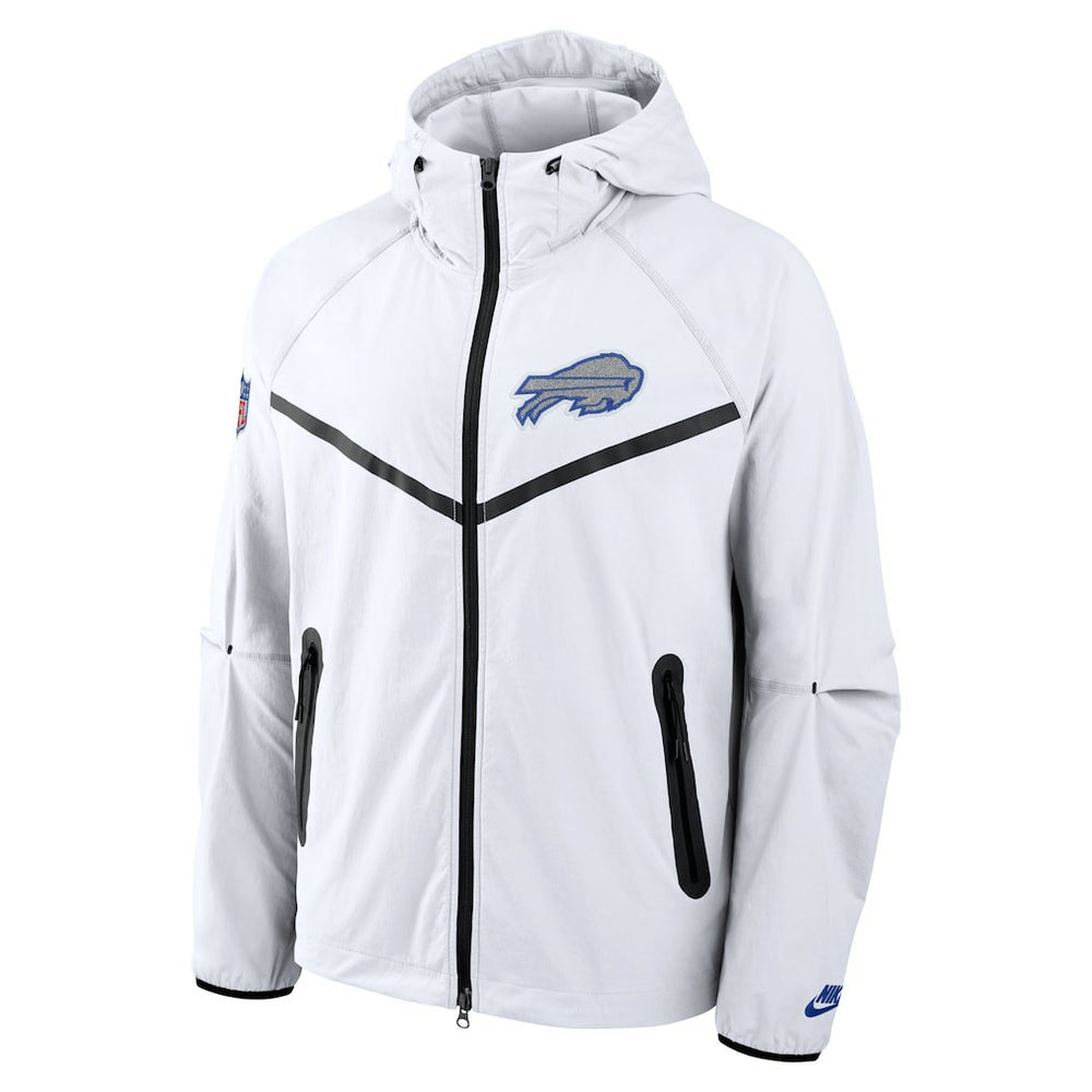 Buffalo Bills 2025 Rivalries Collection Tech Raglan Full-Zip Jacket - White discount