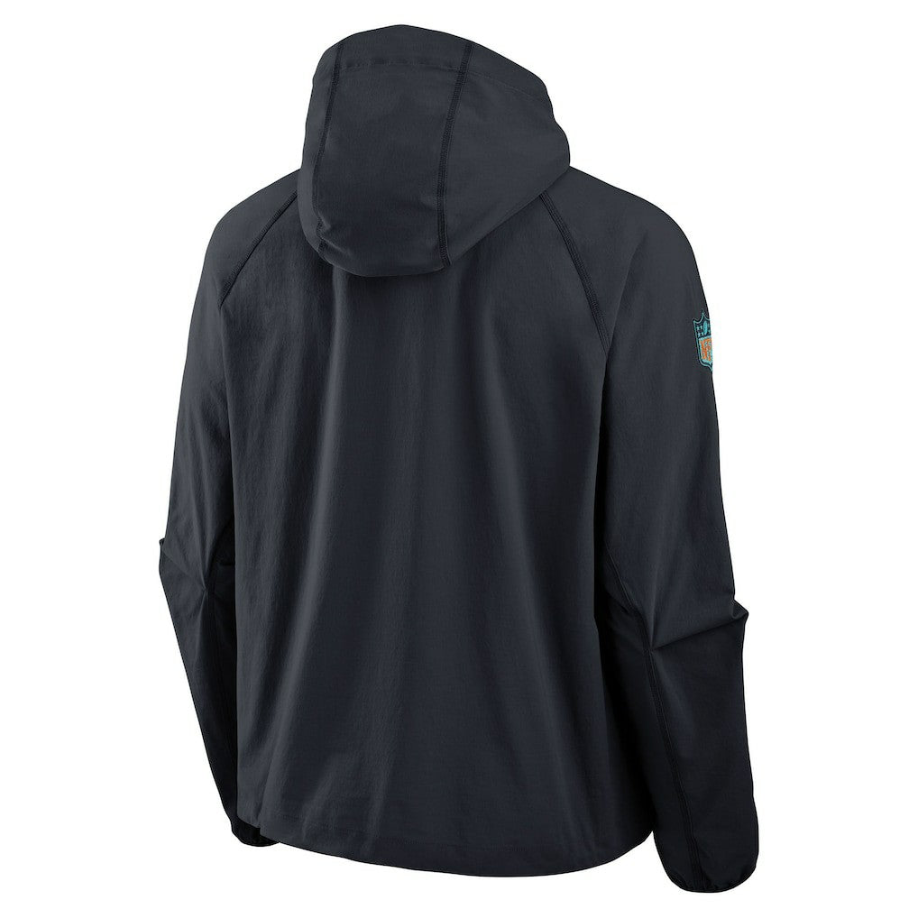 Miami Dolphins 2025 Rivalries Collection Tech Raglan Full-Zip Jacket - Pitch Blue cheap