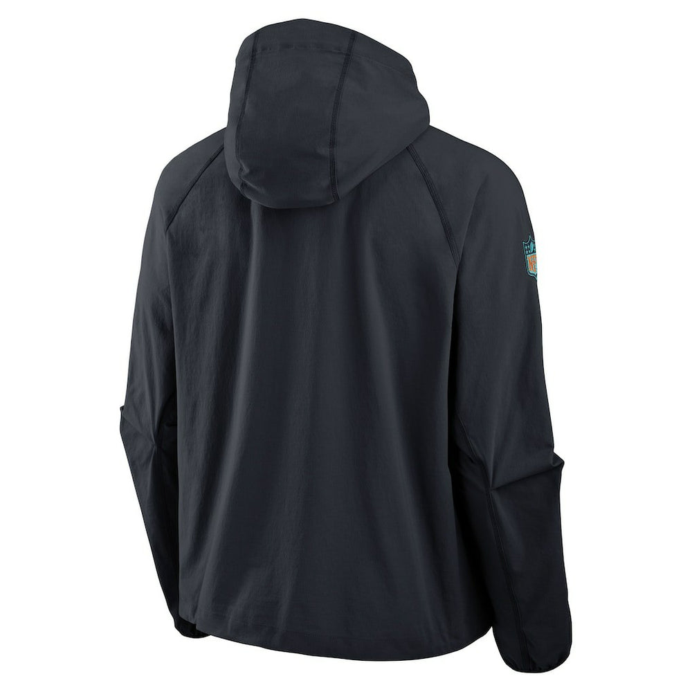 Miami Dolphins 2025 Rivalries Collection Tech Raglan Full-Zip Jacket - Pitch Blue cheap