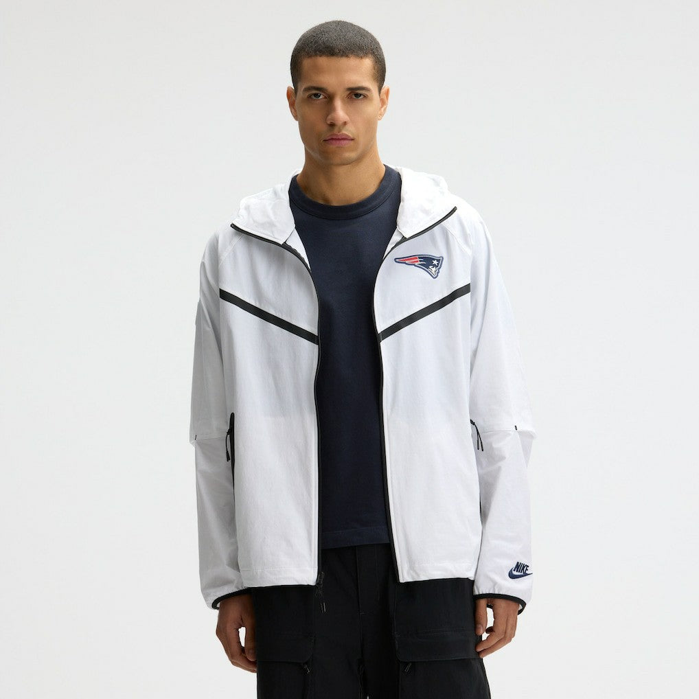 New England Patriots 2025 Rivalries Collection Tech Raglan Full-Zip Jacket - White for sale