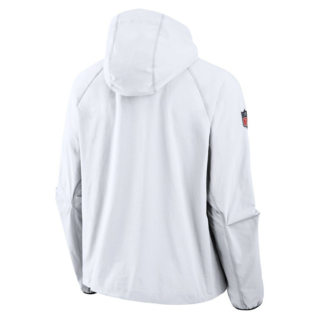 New England Patriots 2025 Rivalries Collection Tech Raglan Full-Zip Jacket - White for sale