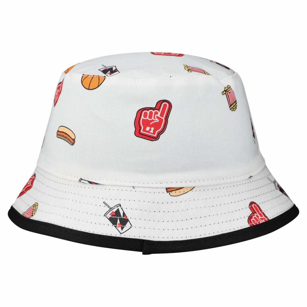 Chicago Bulls Team Cheer Reversible Bucket Hat - White outlet