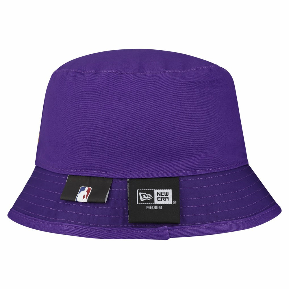 Los Angeles Lakers Team Cheer Reversible Bucket Hat - White discount