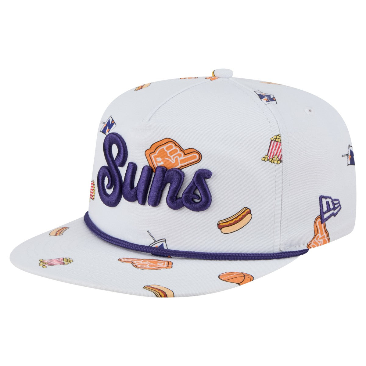 Phoenix Suns Team Cheer Rope 19TWENTY Adjustable Hat - White outlet