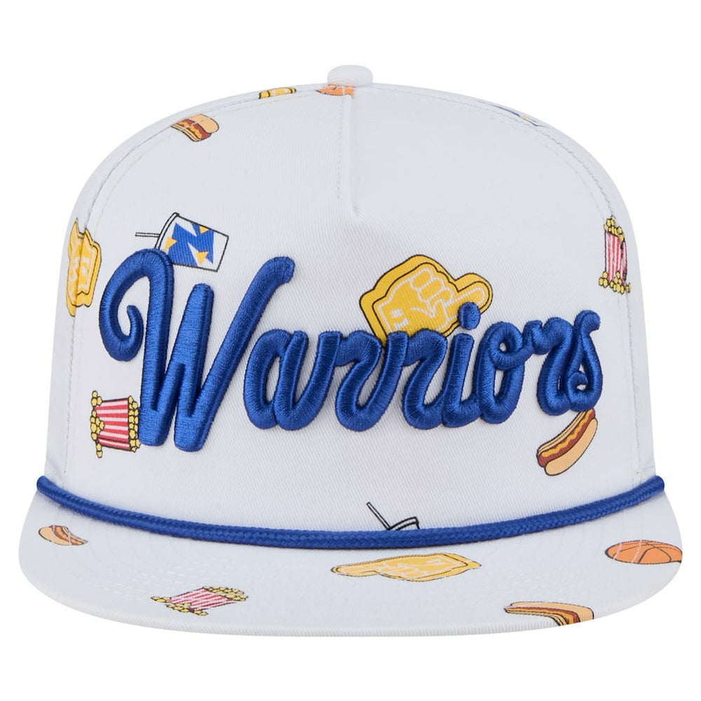 Golden State Warriors Team Cheer Rope 19TWENTY Adjustable Hat sale - White outlet